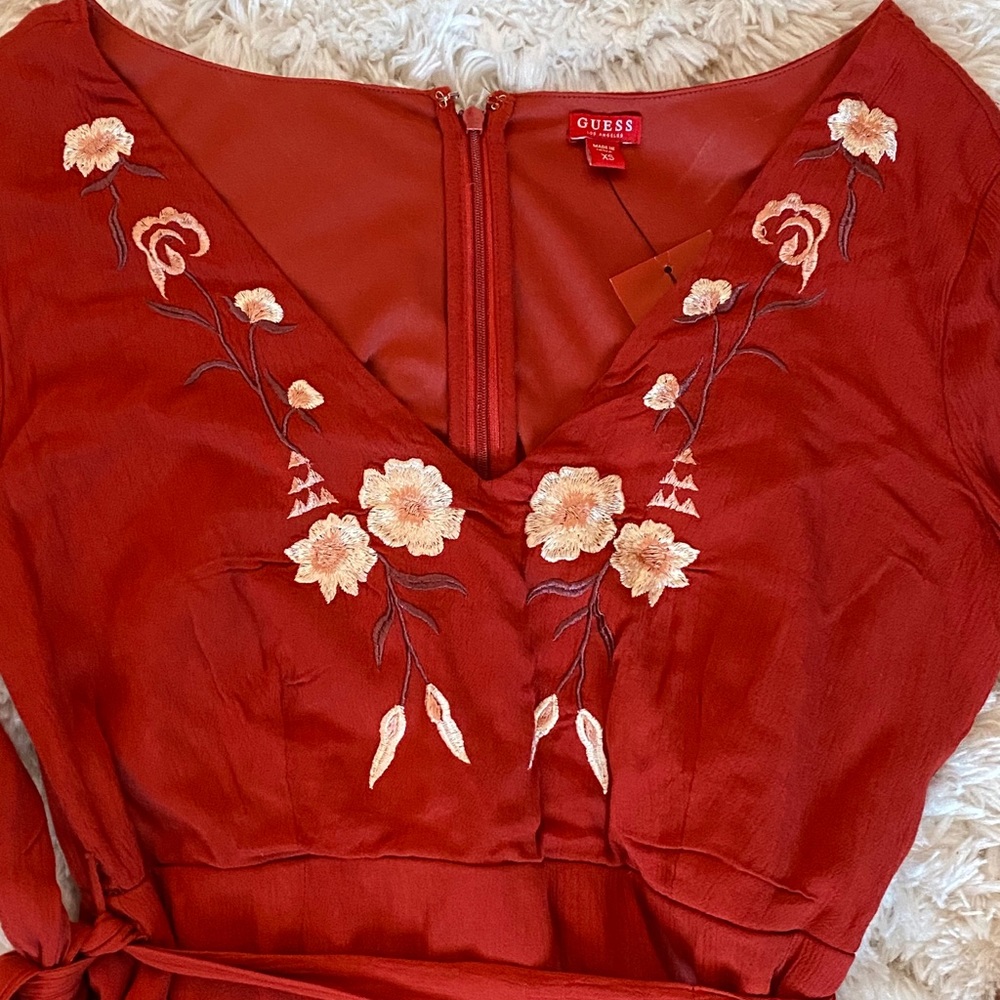 GUESS Embroidered Dress - Picture 4 of 8